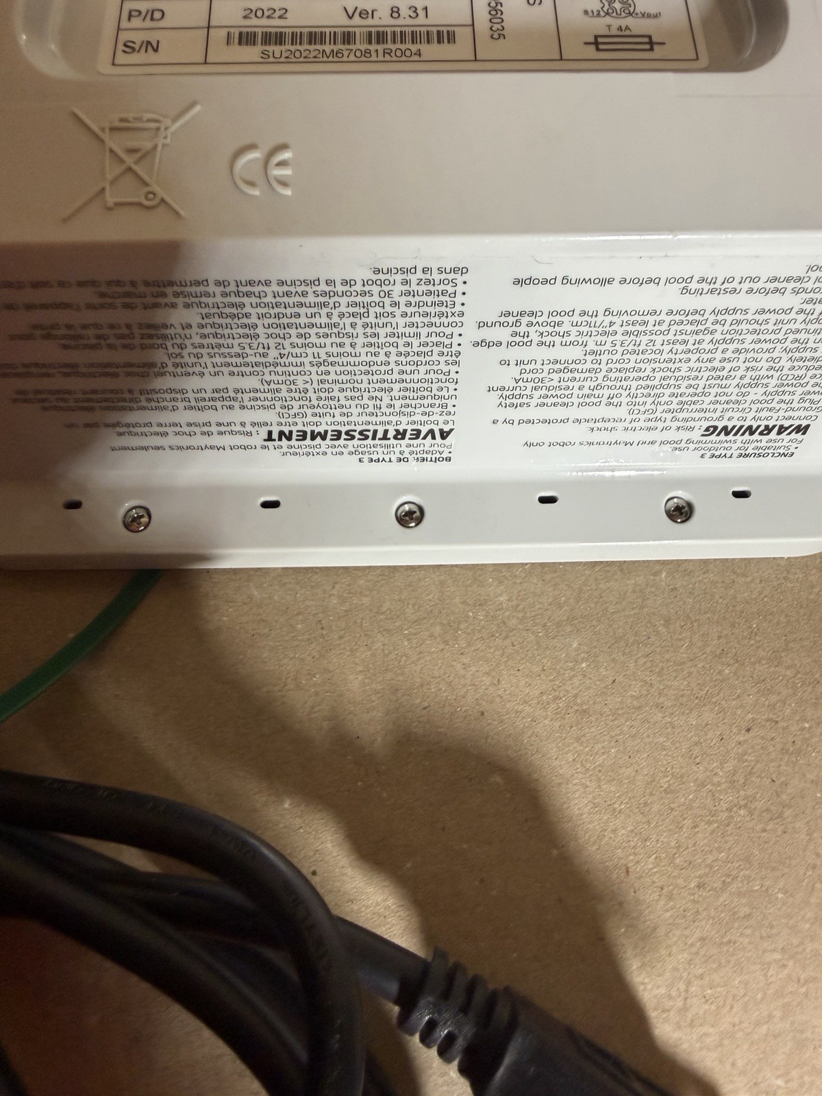 Maytronics Dolphin Explorer E20 Robotic Pool Cleaner (Used Once).