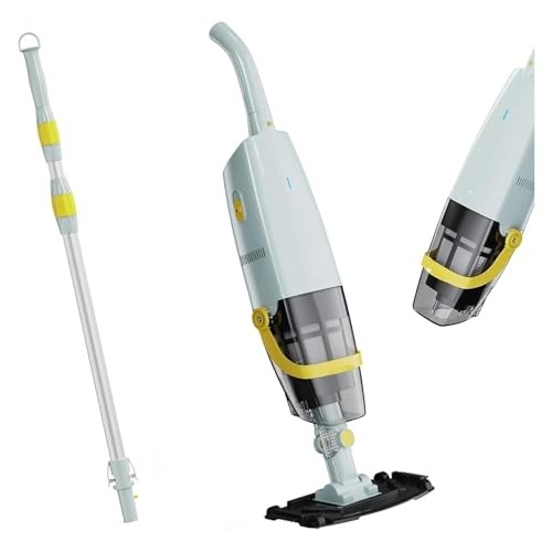LYDSTO RECHARGEABLE POOL CLEANER – PALE BLUE/YELLOW – Scratch & Dent