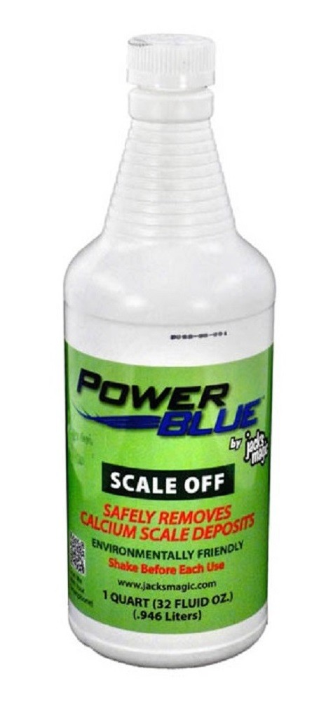 Jack’s Magic JMPBSCALEOFF032 Power Blue Pool Scale Off Control – 32oz,