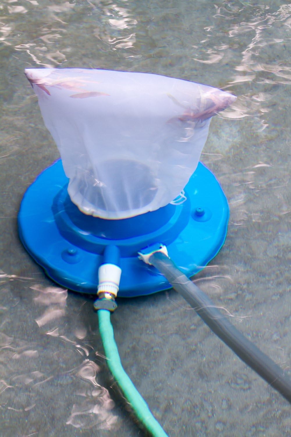 Portable Big Sucker Pool Vacuum – 15″ Blue, Touch Control with High Efficiency