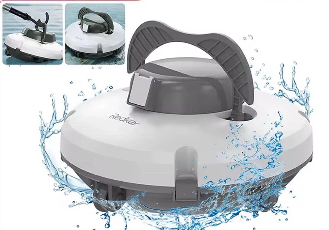 Redkey S100 Cordless Pool Vacuum Cleaner Robot – 5200 mAh, 130 Min Runtime, IPX8