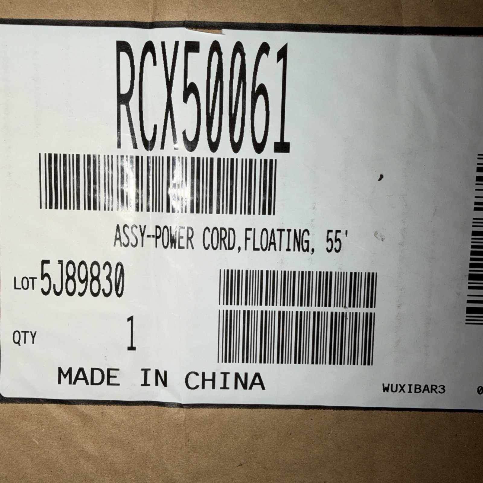 GENUINE Hayward RCX50061, 55’ Floating Power Cord***FAST FREE SHIPPING***