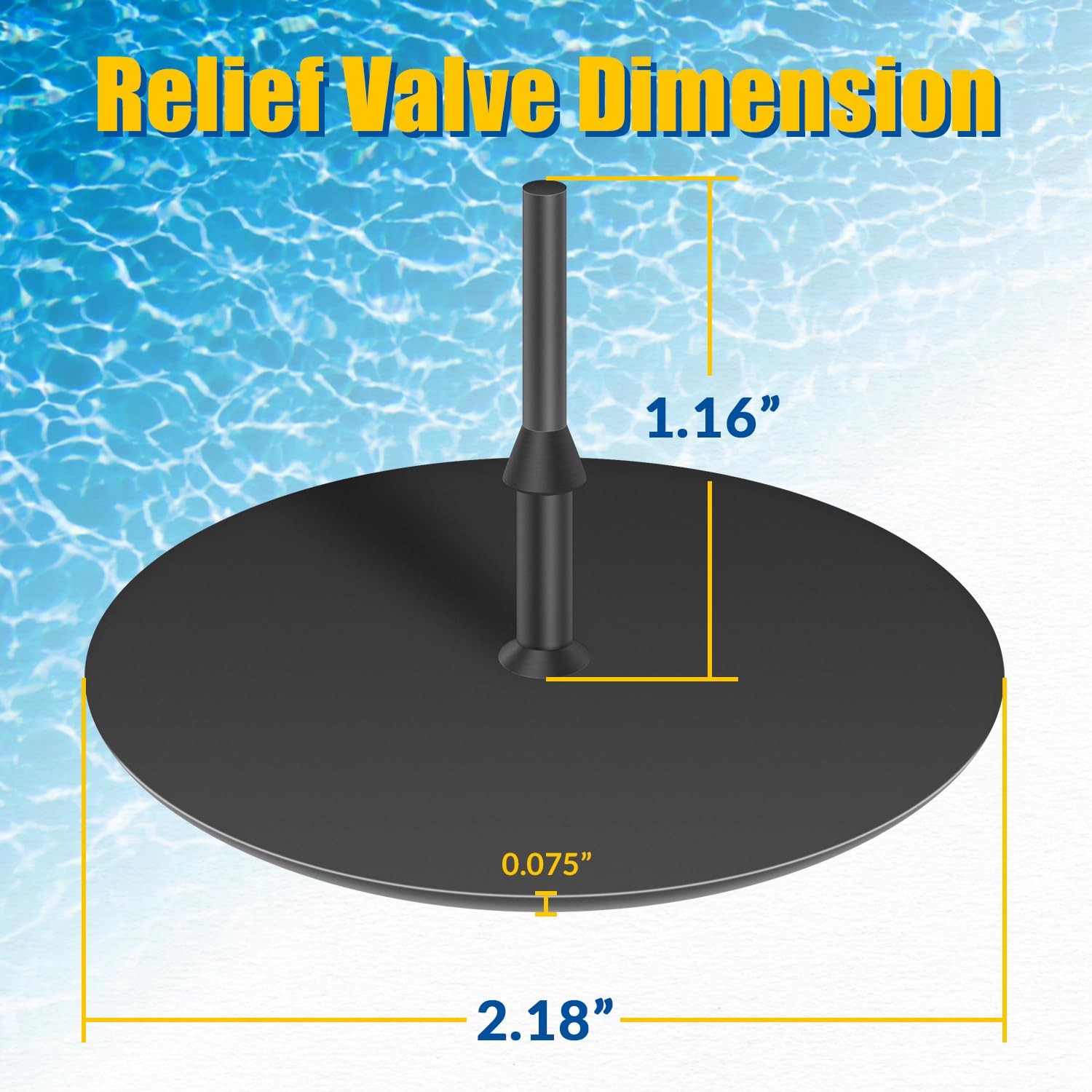 R0623300 O-Ring Seal & R0623400 Relief Valve For Zodiac CLC500 Cyclonic Leaf