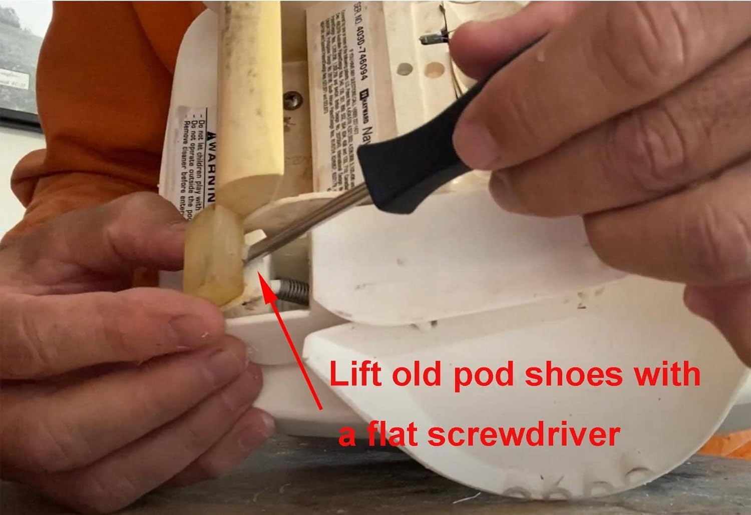 ATIE Pool Cleaner Wing and Pod Shoe Combo Maintenance Kit AXV414604WHP for