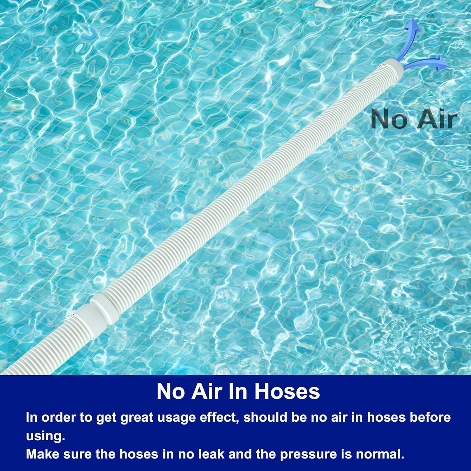 Vacuum Hose/Replacement Pool Hose -1.5” 8 Hoses for Pool,Spa