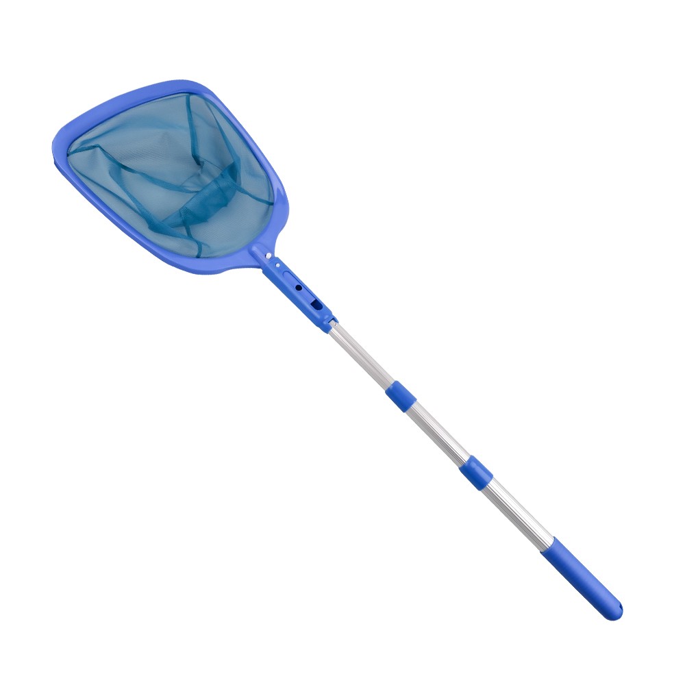 Heavy Duty Pool Skimmer Leaf Rake Net Cleaning Swimming Pool Fine Mesh Netting