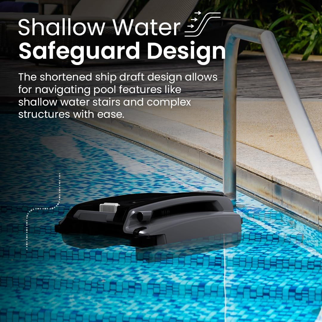 SE plus – Solar-Powered Robotic Pool Skimmer with 24/7 Continuous Cleaning Power