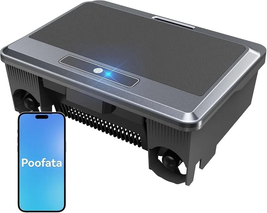2026 Upgraded F1T Solar Powered Robotic Pool Skimmer Surface Cleaner with APP…