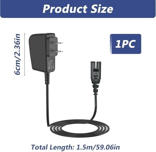 Charger for Intex Rechargeable Handheld Pool Vacuum, 5V USB Charging Cord Power