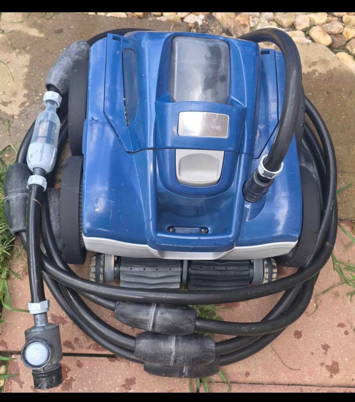 Polaris Quattro Robotic Pool Cleaner F4TR Quattro Sport Pressure-Side Vacuum
