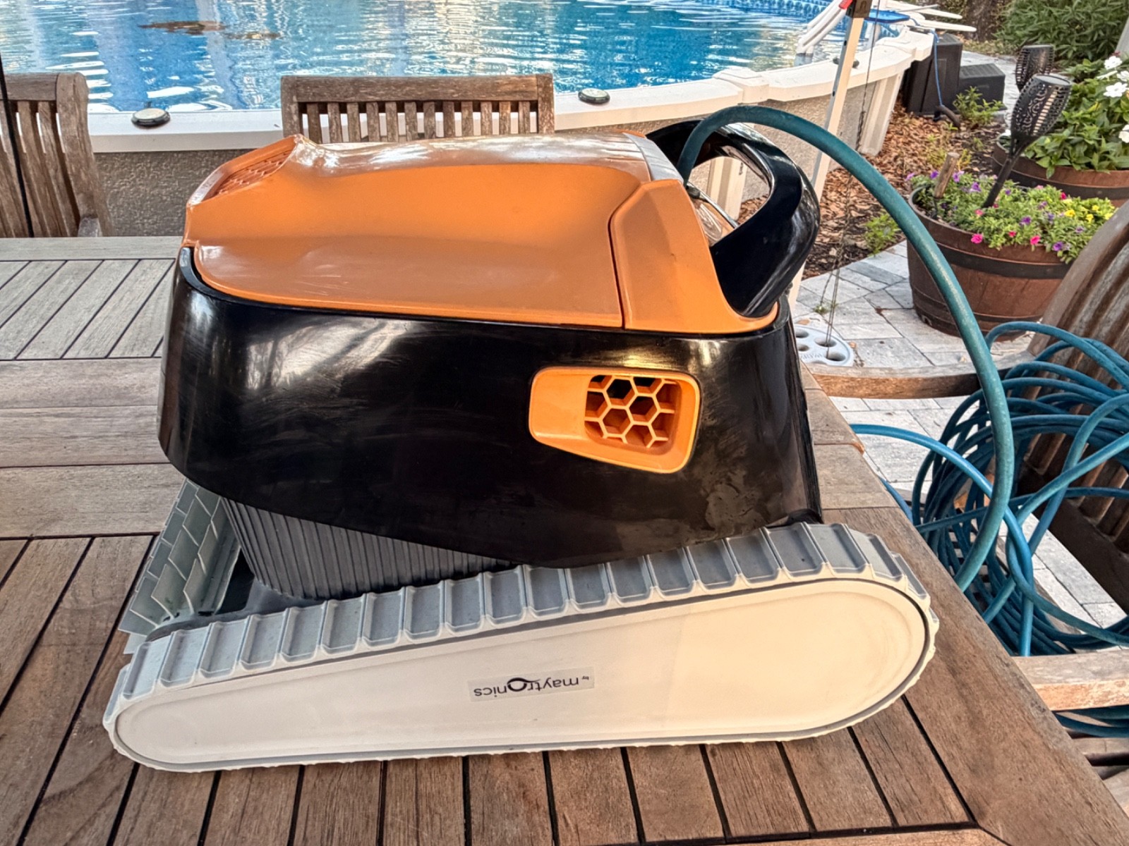 Maytronics Dolphin Triton PS Plus Robotic Pool Cleaner Parts Only-Many New Parts