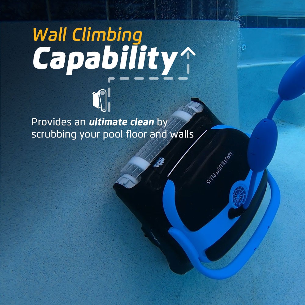 Dolphin Nautilus CC Plus Robotic Pool [Vacuum] Cleaner with Wi-Fi Pool Cleaning