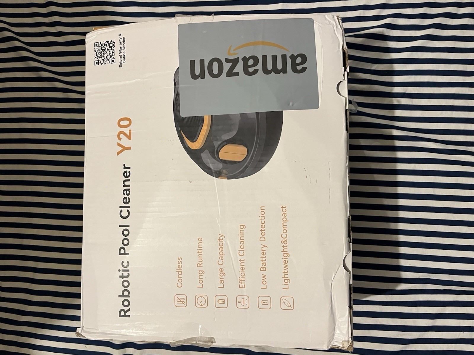 Y20 Cordless Robotic Pool Cleaner New Sealed In Box Free Shipping USA