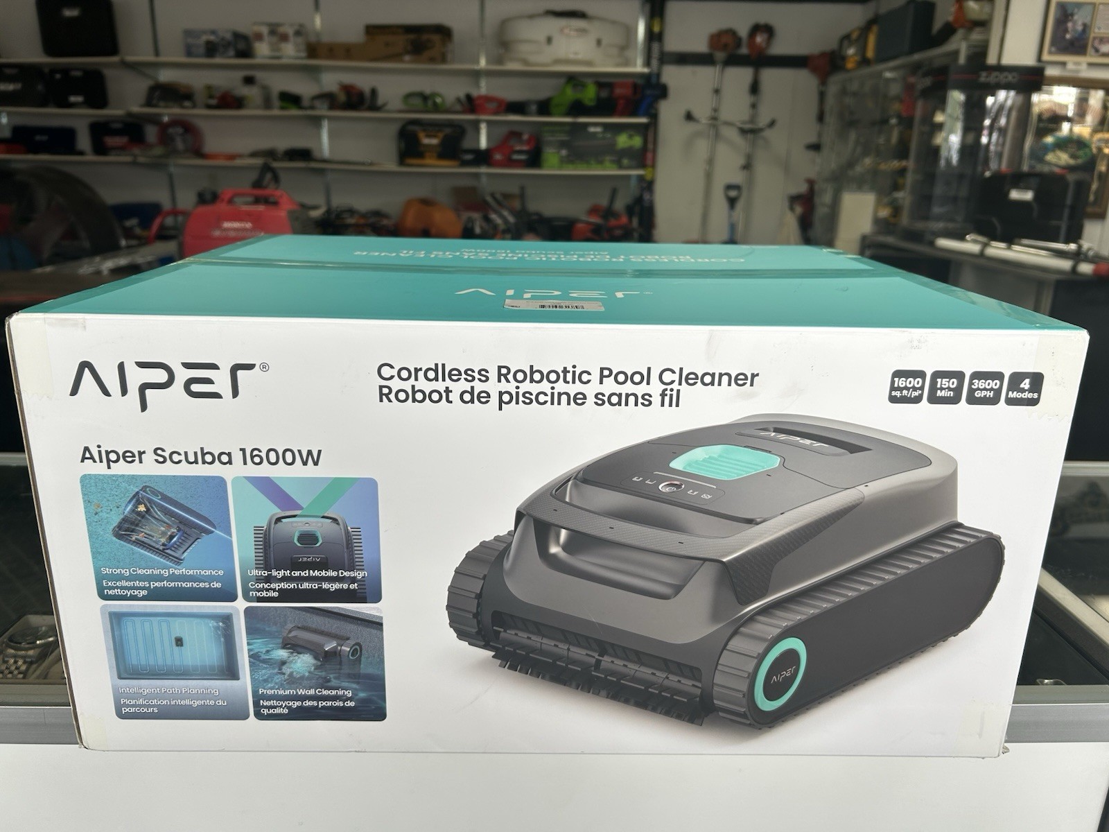 NEW Aiper Scuba 1600W Cordless Robotic Pool Cleaner PRE1-W (FREE S&H)!