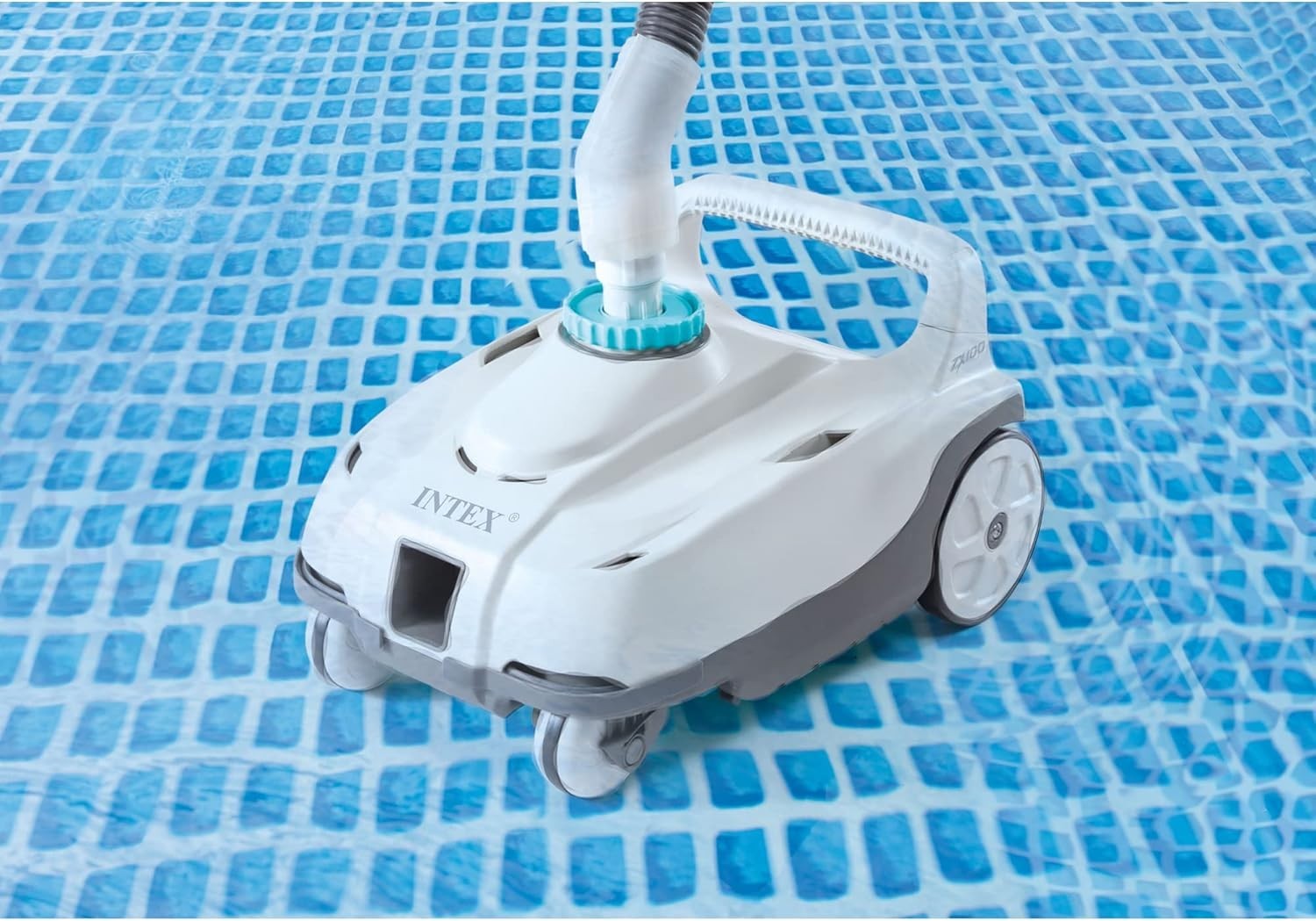 INTEX 28006E ZX100 Pressure-Side Above Ground Automatic Pool Cleaner