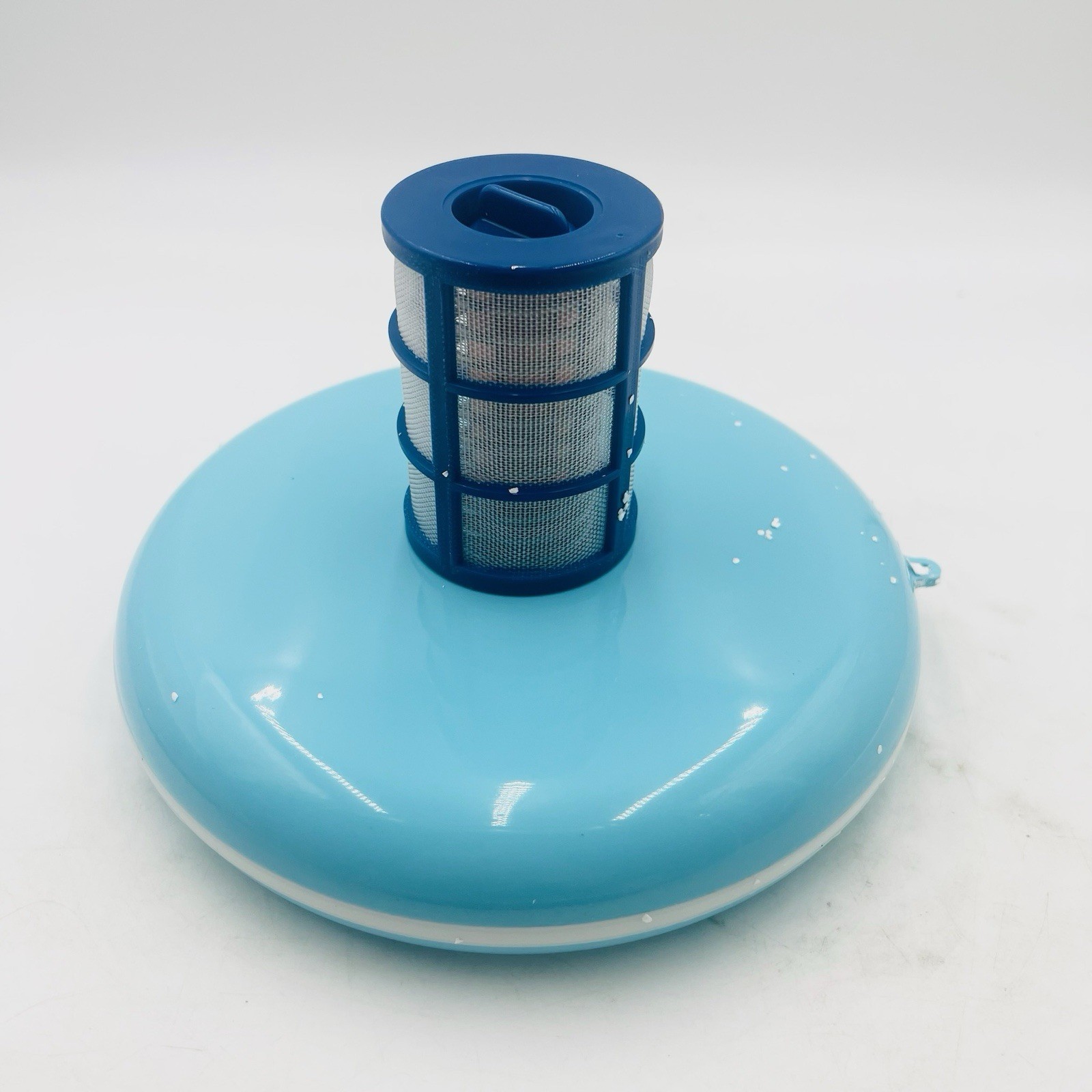 Solar Pool Ionizer Round Copper Pool Ionizer Up to 45000 Gal for Pool Blue