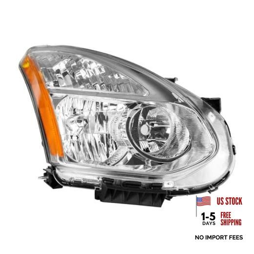 Headlights Assembly Automotive Replacement, Fits Rogue 2008 2.5L L4 AWD Chrome