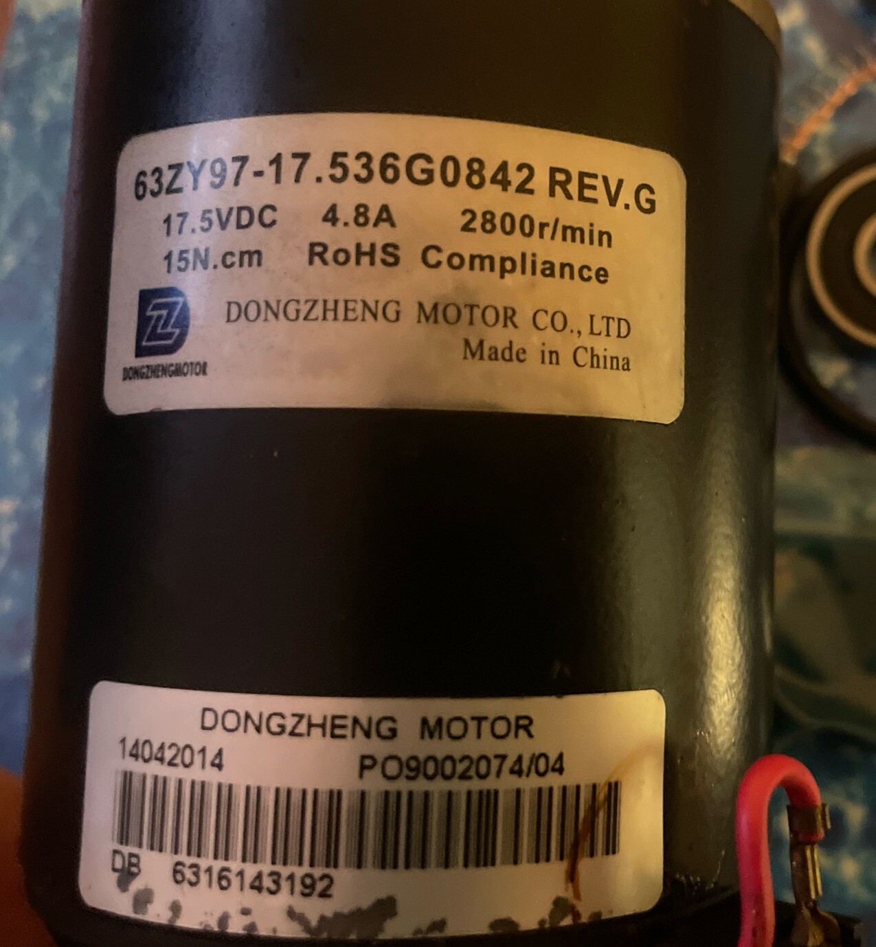 Aquabot Dongzheng 63zy97-17 IMPELLER Motor PUMP REPAIR SEAL KIT Bearings Brushes