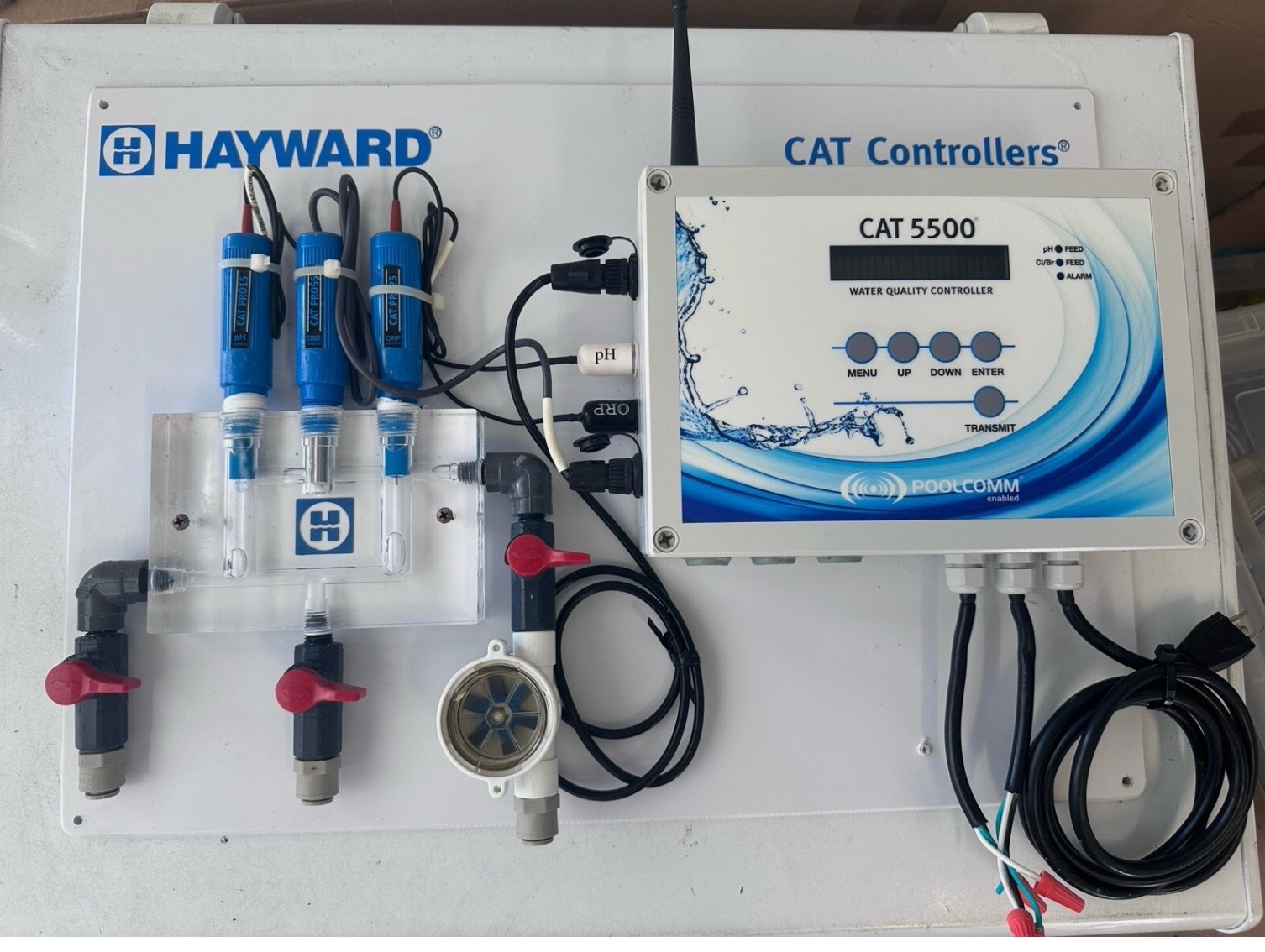 CAT 5500 Controller Chemical dispenser PH/ORP TDS/NACL – CELLULAR WiFi CAT5000