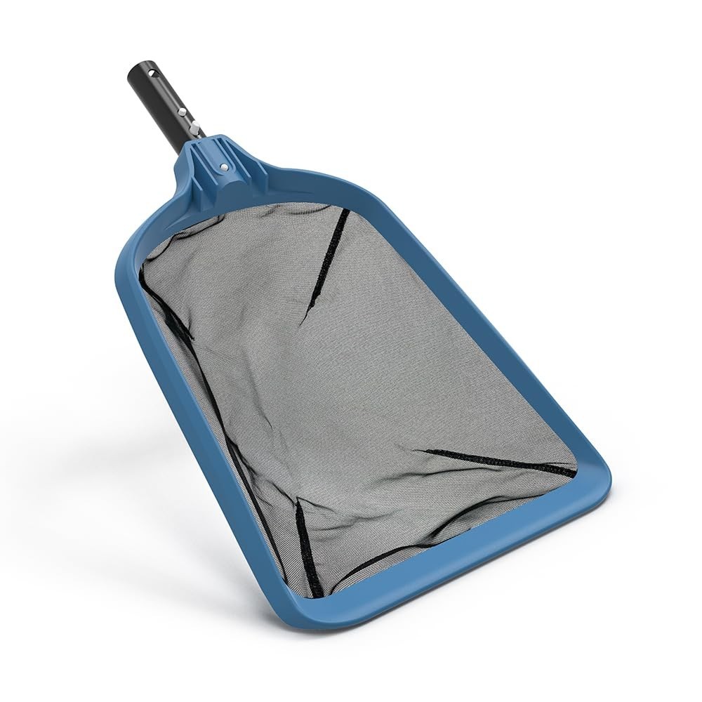 Professional Pool Cleaner Net, 5.3 Inch Deep Mesh, Universal Pole, Blue