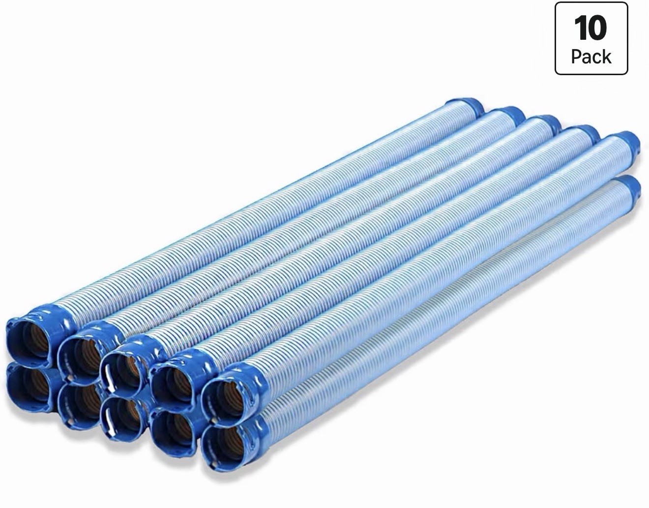 10 Pack Pool Cleaner Hose for X7 T3 T5 MX6 MX8, 39 in Swimming Pool Vacuum Hose