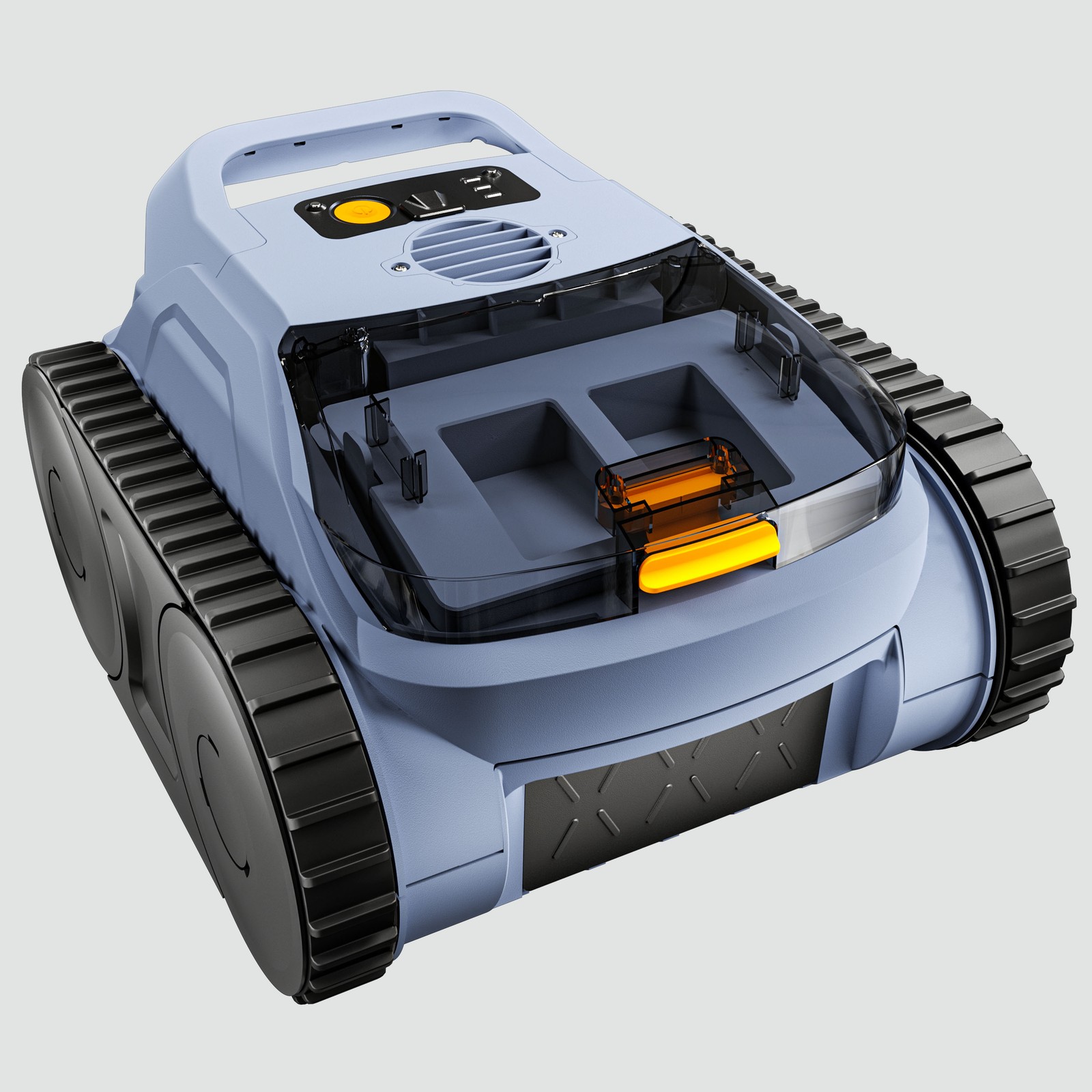 Seauto SAT20pro Pool Vacuum 180 Mins Running Up to 2000 Sq.ft.,Wall-Climbing