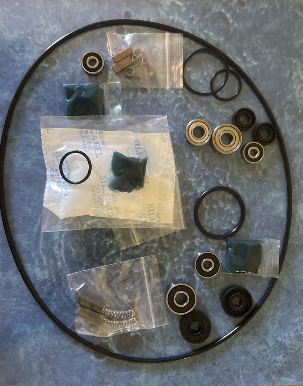 New Maytronics Dolphin Motor Unit Complete Rebuild Kit 9995372RD-EX O-rings READ