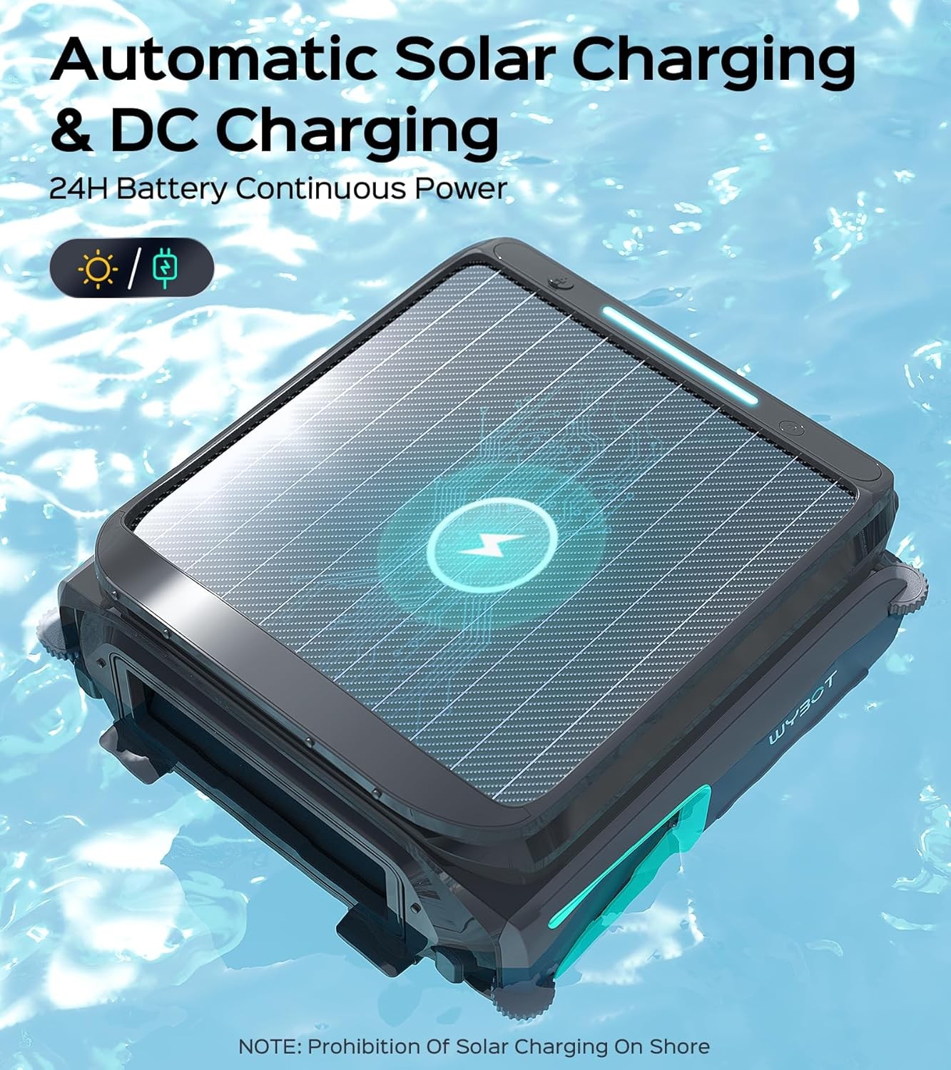 WYBOT F1 Pool Skimmer Robot Cleaner App Remote Control Automatic Pool Cleaner