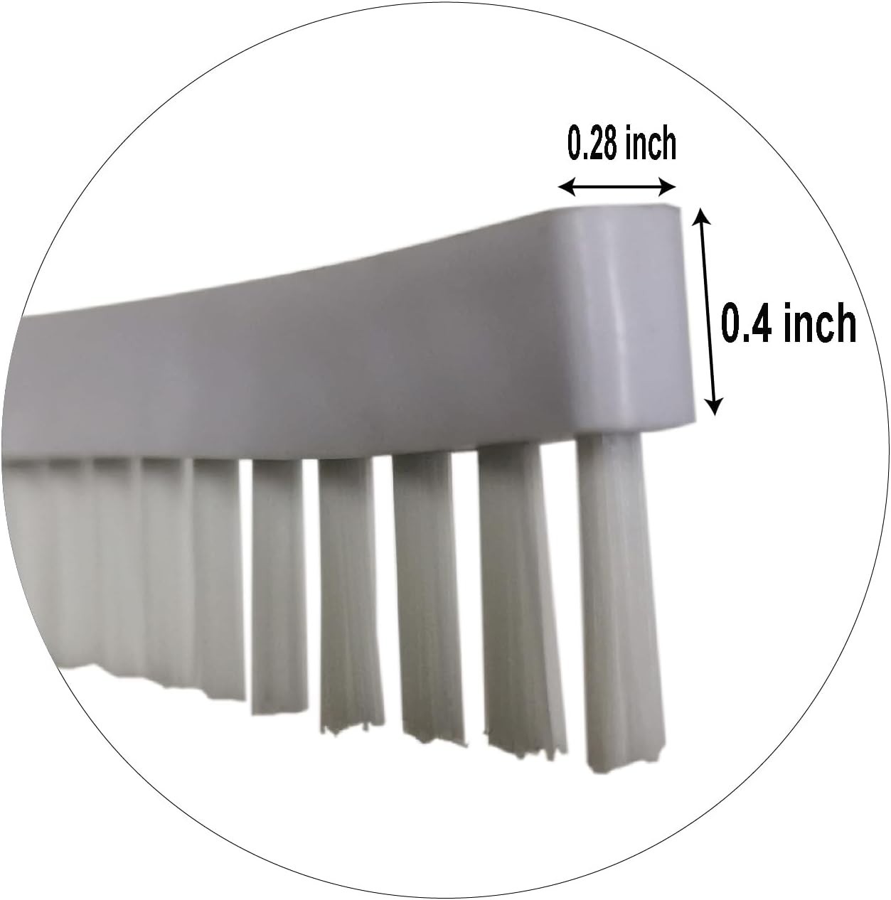 3-Pack of 8.5 Inch Replacement Strips for Pool Leaf Eaters and Gulper Vacuums