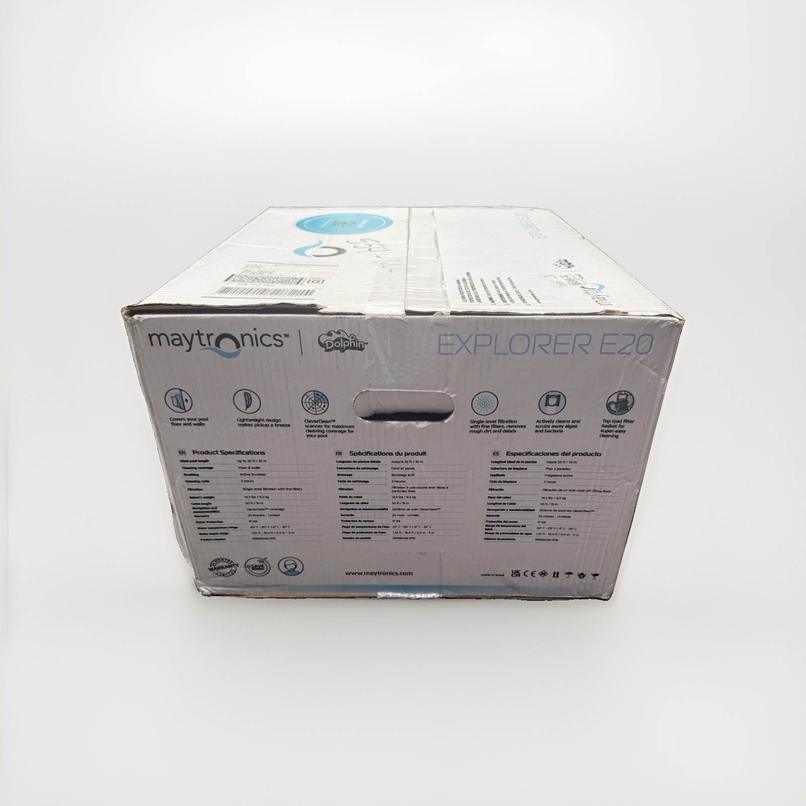 Dolphin Explorer E20 Robotic Pool Cleaner *NEW SEALED* 99996148XP