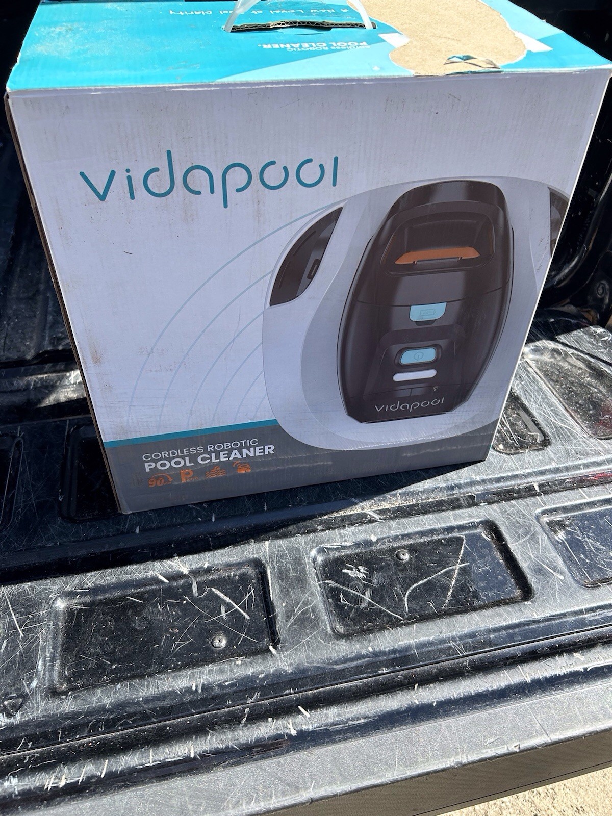 Vidapool Cordless Robotic Pool Cleaner VRPC01-02, 90min Runtime, ETL