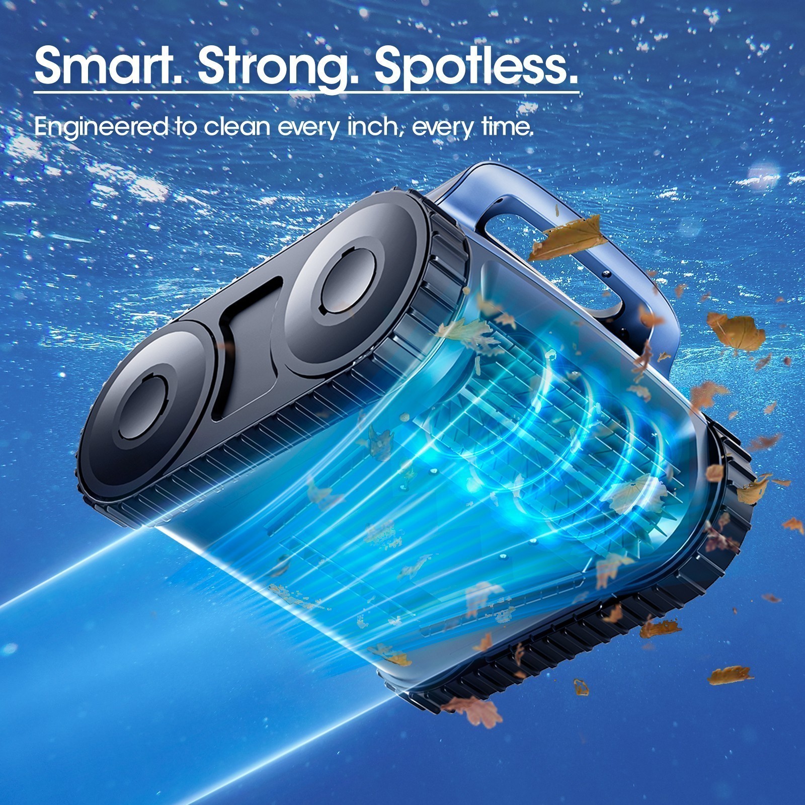 (2026 New) Pool Vacuum Robot for Inground & Above-Ground Pools up to 2150 Sq. Ft