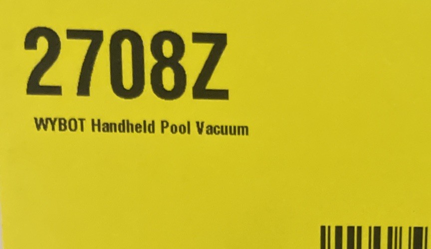 WYBOT Handheld Pool Vacuum Cleaner Rechargeable Spa Hot Tub Cleaner NEW