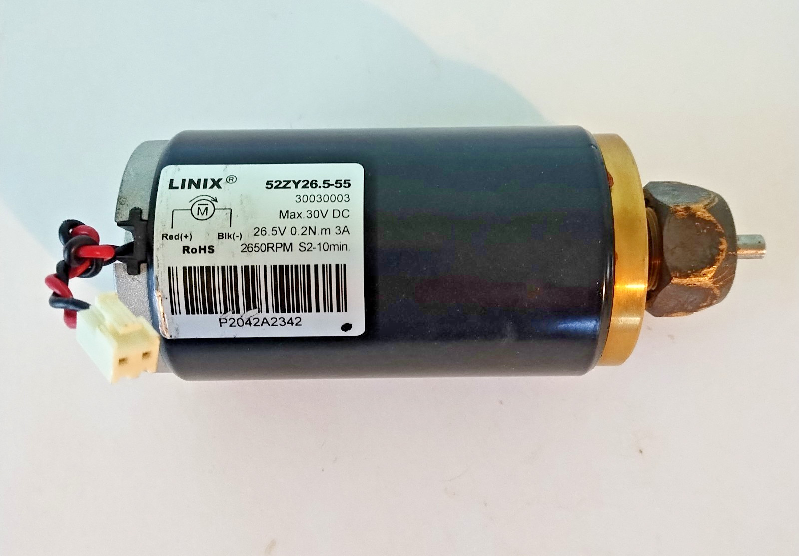 OEM Polaris 9450 9550 Linix 52ZY26.5-55 26.5V DC Drive Motor Tested Ohms