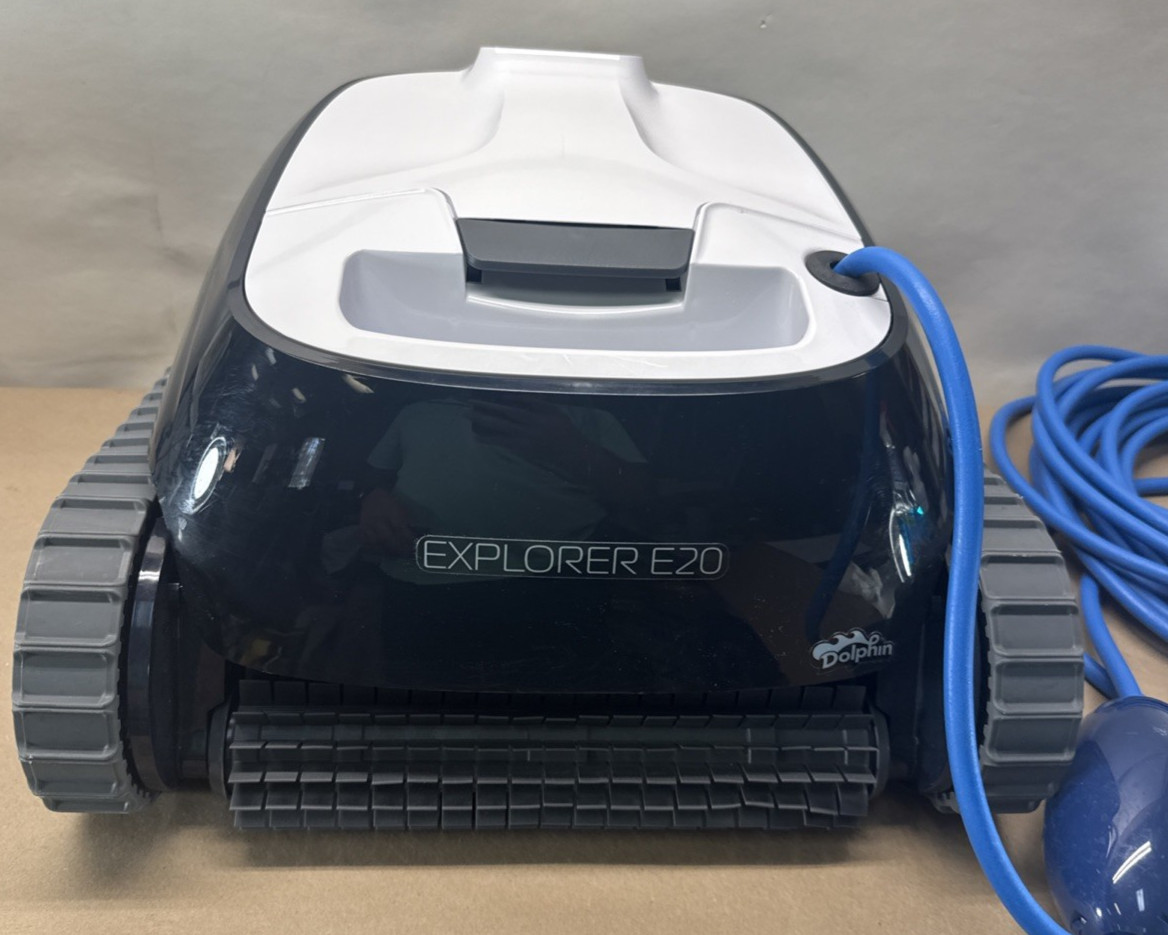 Dolphin Explorer E20 Robotic Pool Cleaner Tested Works Great Maytronics