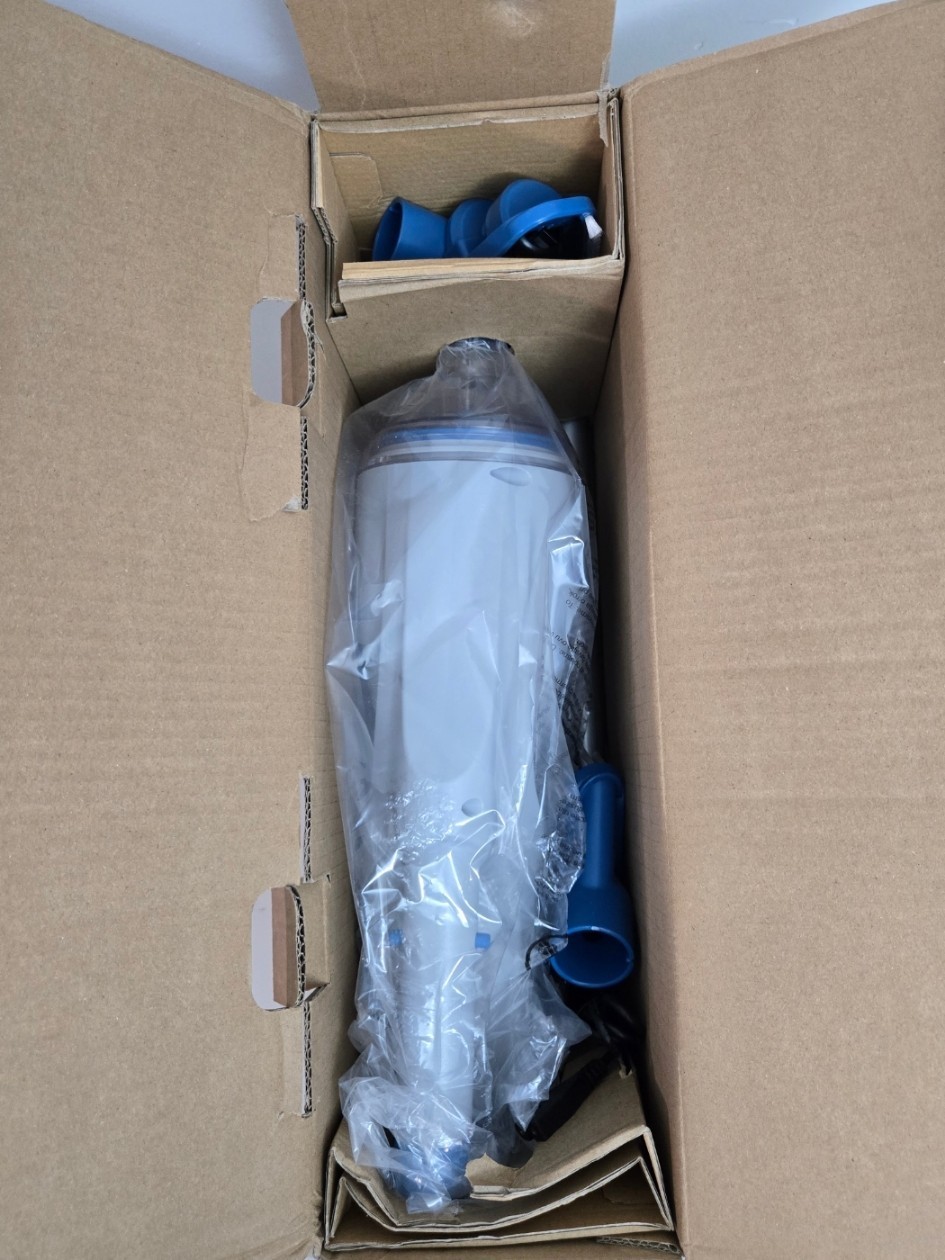 KOKIDO Cordless Handheld Pool Vacuum for Above Ground Pool, with 6ft Pole and 2