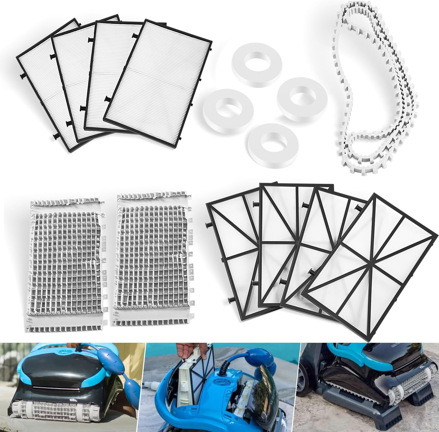 Tune-up Kit for Maytronics Dolphin Nautilus CC Plus Robotic Pool Cleaner Incl…