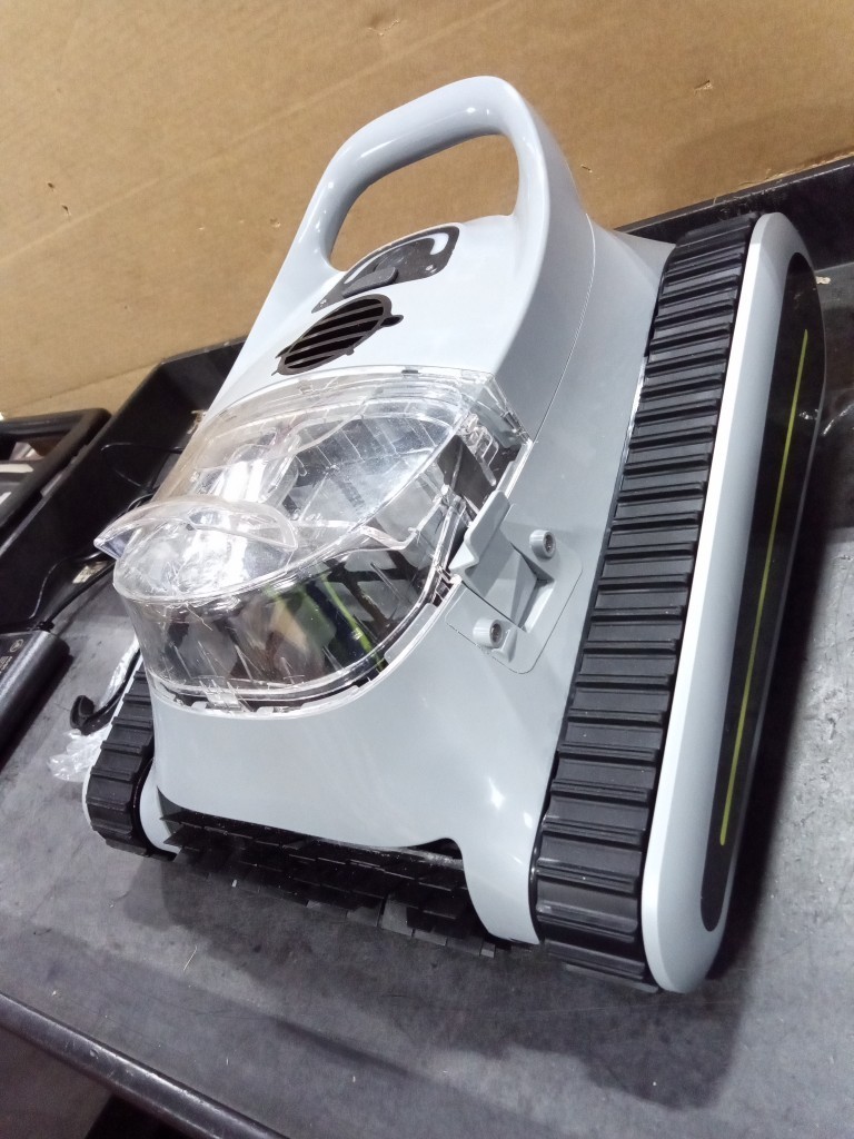 Pool Vacuum for Inground Pools Cordless Robotic Pool Cleaner APP Control Grey