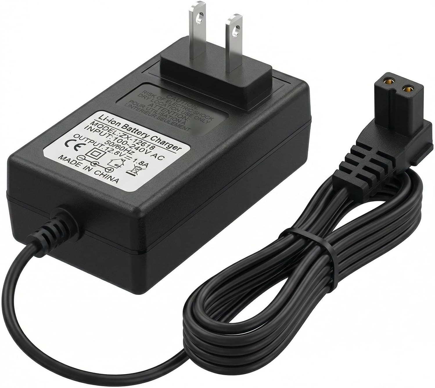 12.6V 1.8A Replacement Charger for Aiper Seagull Pool Vacuum 600 800 800B SE 100