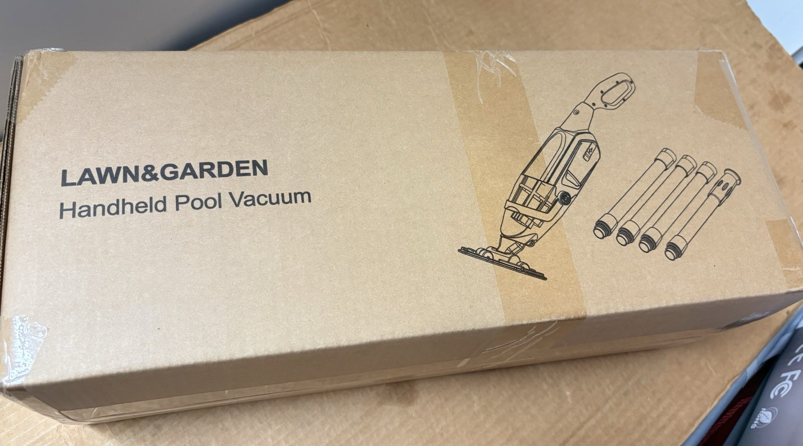 Cordless Pool Vacuum for Above Ground Pool Handheld Pool Cleaner Rechargeable