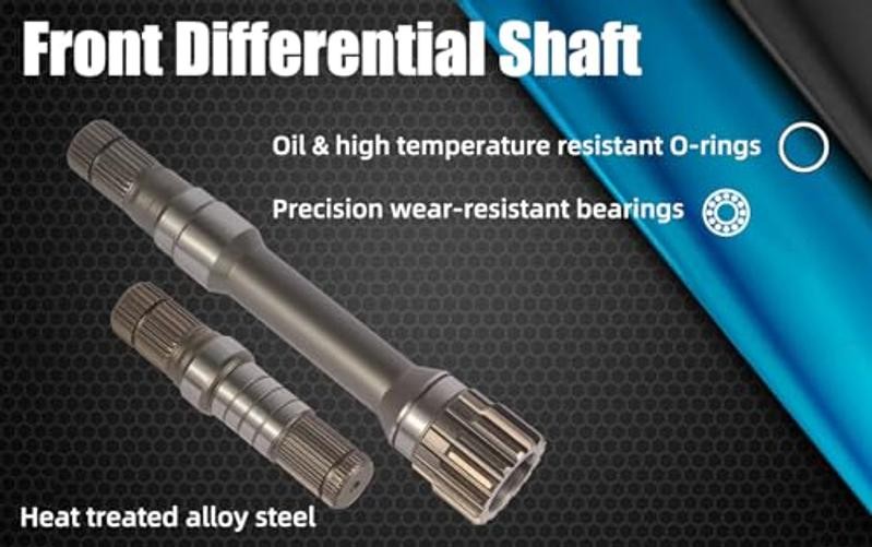 Front Differential Axle Intermediate Shaft Kit Replacement for 2012-2021 Dodge