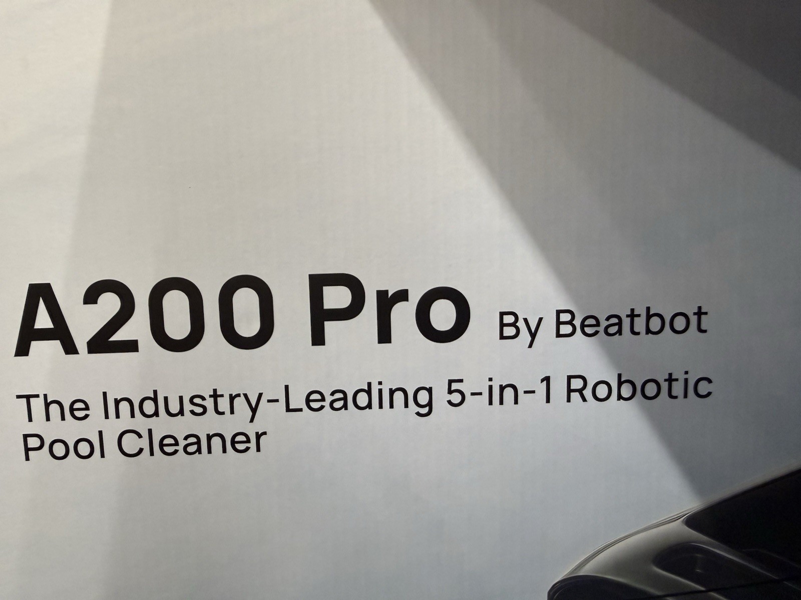 Beatbot A200 Pro 5-in-1 Robotic Pool Cleaner, Black, 3-Year Warranty