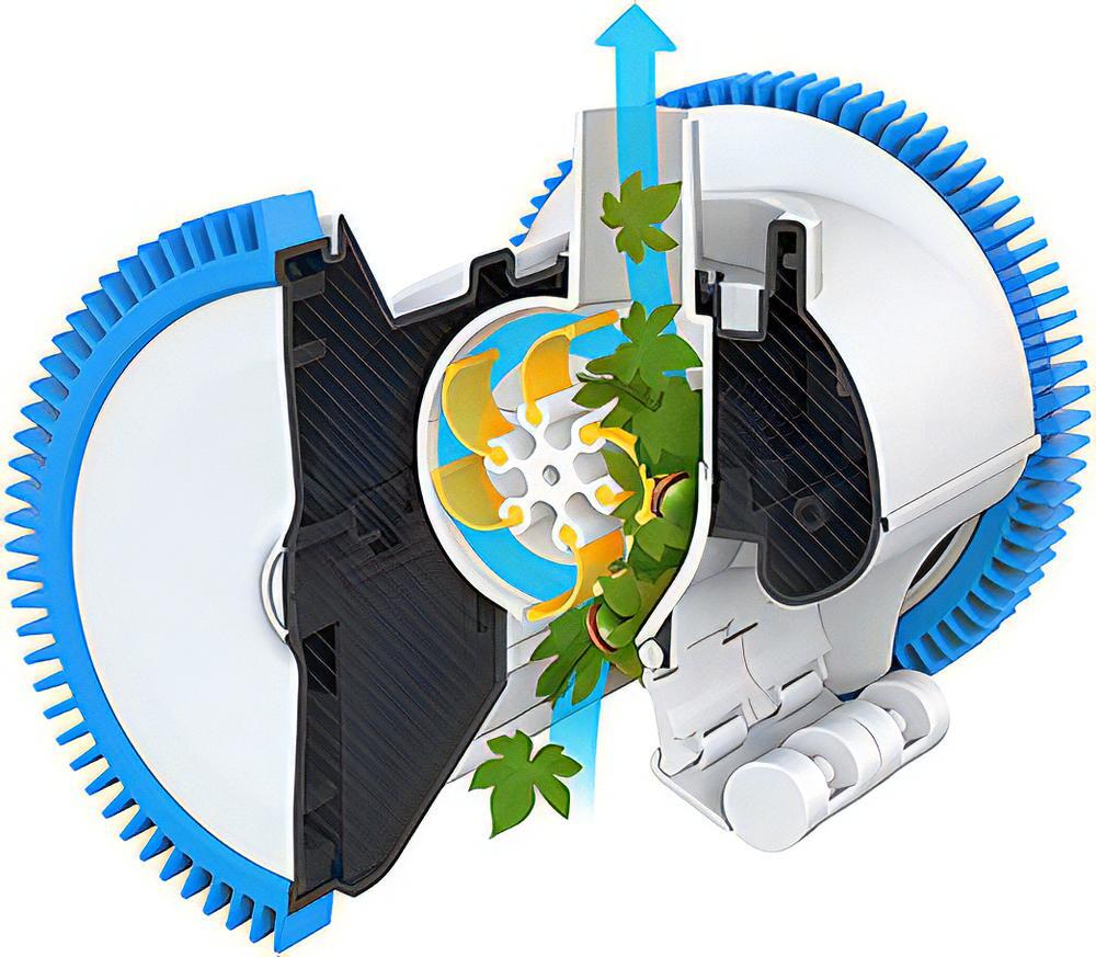 Hayward W3PVS40JST Poolvergnuegen Automatic Suction Pool Cleaner 4-Wheel, White