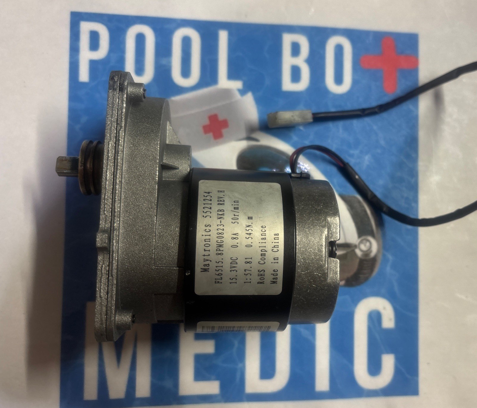 $100 USA Rebuilt 1Y MAYTRONICS DOLPHIN DRIVE TRACK MOTOR GEARBOX 5521254 FL6515.