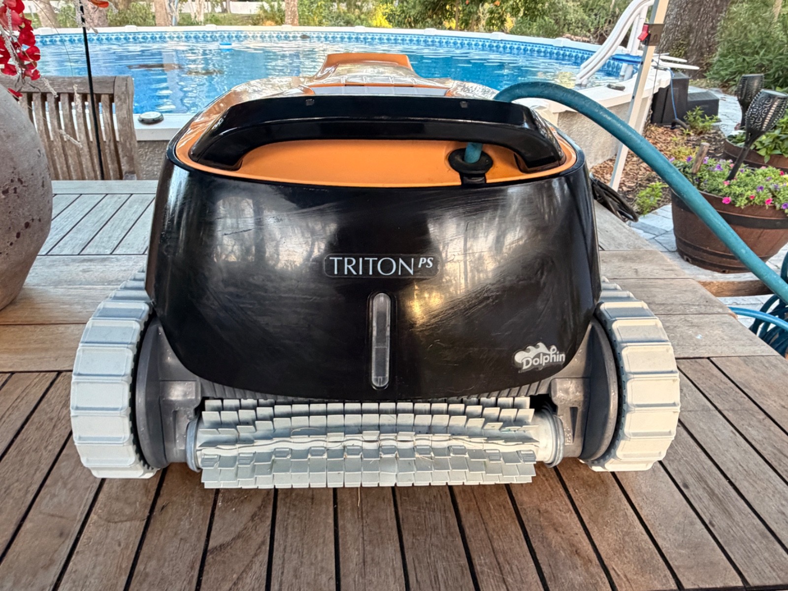 Maytronics Dolphin Triton PS Plus Robotic Pool Cleaner Parts Only-Many New Parts