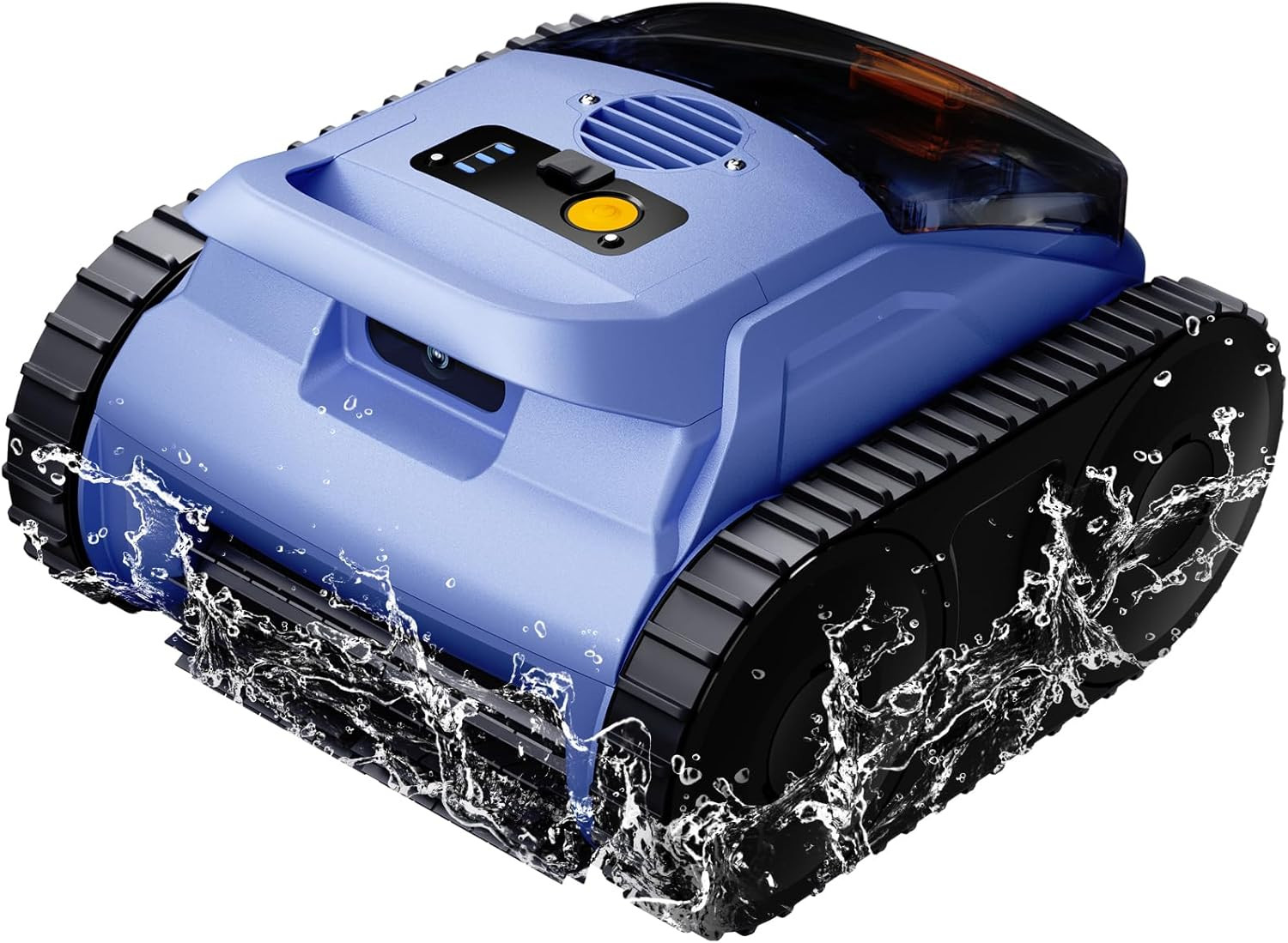 Smart Cordless Robotic Pool Vacuum – Dual Motors, 150 Min Runtime, Climbing