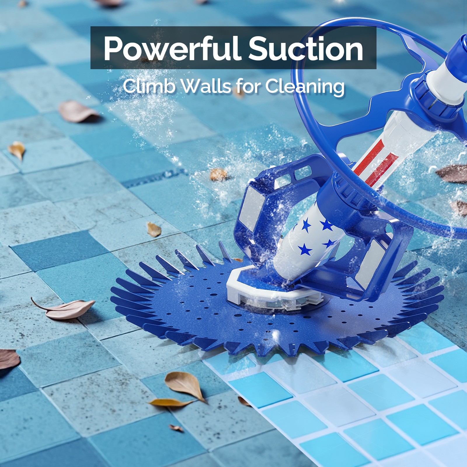 Swimming Pool Vacuum Cleaner Set In Ground Automatic for Outdoor Swimming Pool