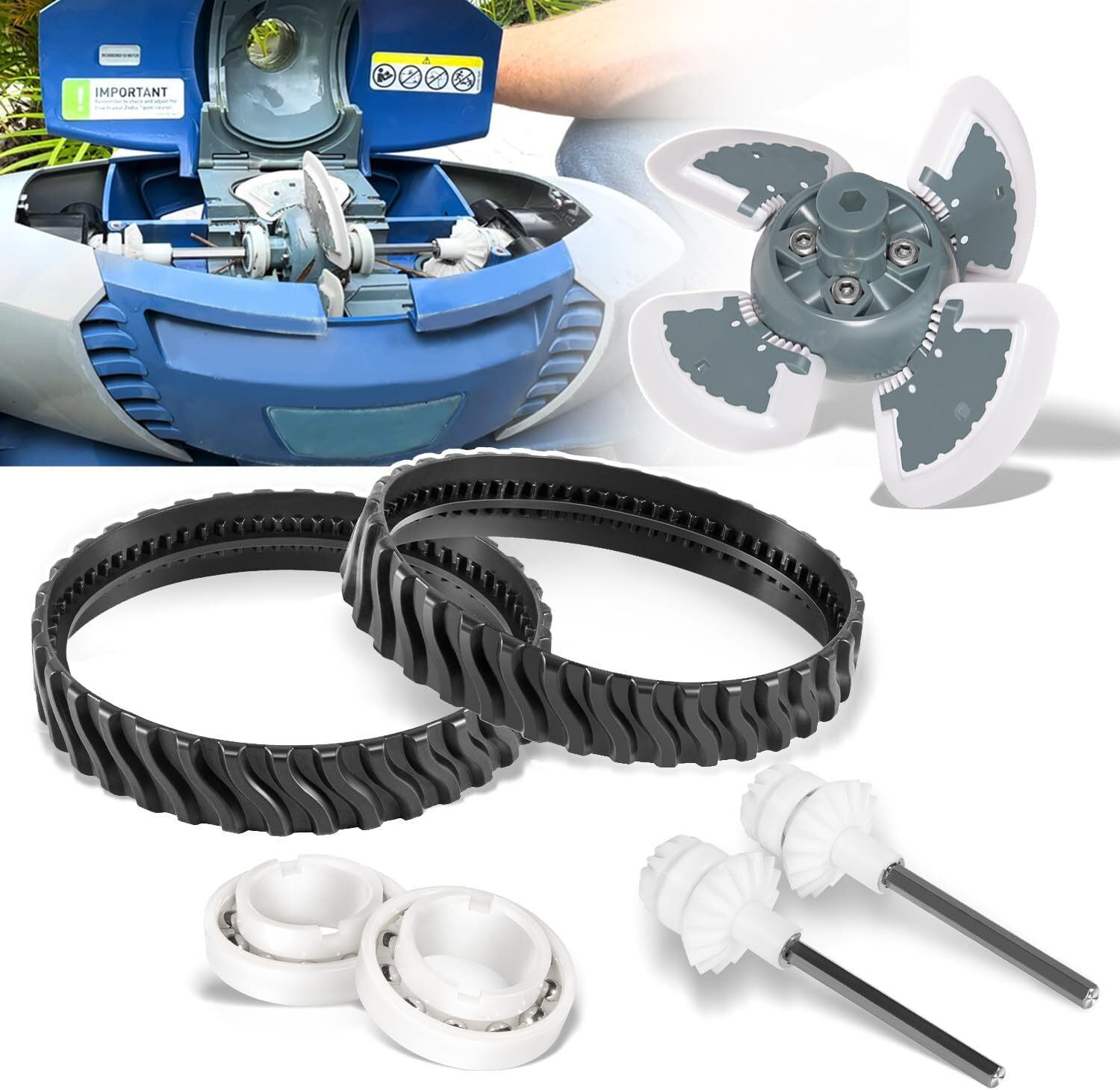 For Zodiac R0526100 Tune Up Kit for Baracuda Pool Suction Cleaner Vacuum MX8 MX6