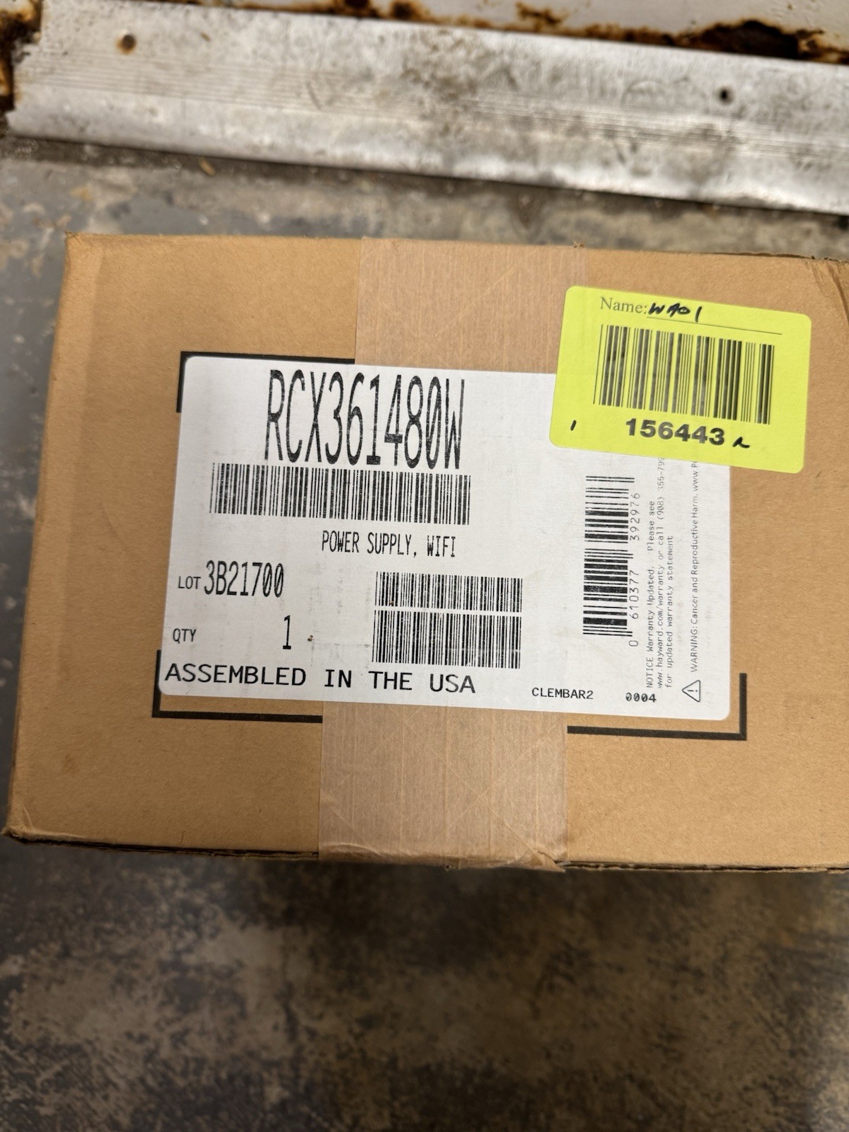 Hayward Aquavac 650 Power Supply NEW IN BOX