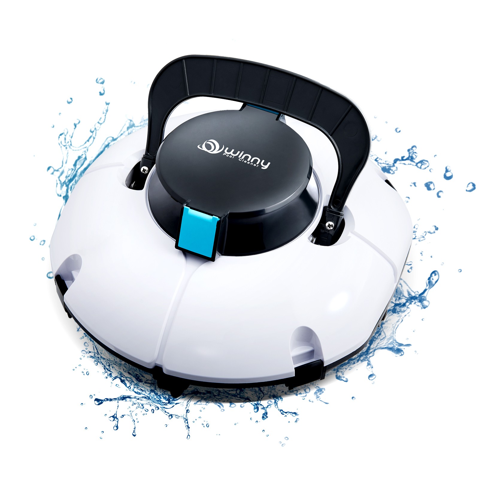 WYBOT S2 Solar Powered Pool Cleaner Wall Climbing Cordless Robotic Pool Robot